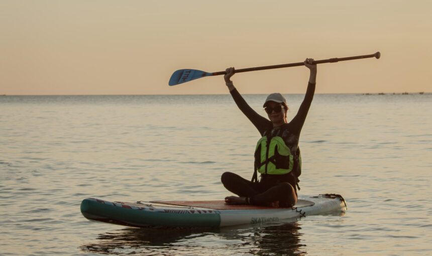 Tanjung Aru Stand Up Paddle Boarding Sunset Session